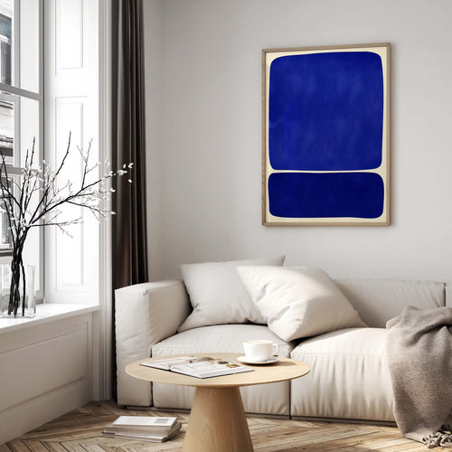 Abstrato Azul Marinho